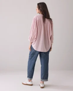 Outlet Oversized blouse lurex Basics
