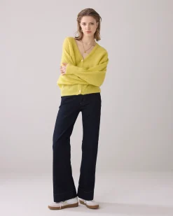 Online Oversized cardigan in alpaca blend Pullover & Westen