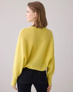 Online Oversized cardigan in alpaca blend Pullover & Westen