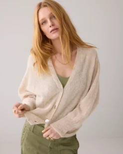 Discount Oversized cardigan in alpaca blend Pullover & Westen