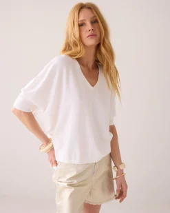 Hot Oversized trui katoen-zijde Pullover & Westen