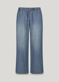 Best Palazzo trousers linen-blend Jeans|Hosen & Jumpsuits