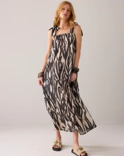 Fashion Print maxi-dress Kleider