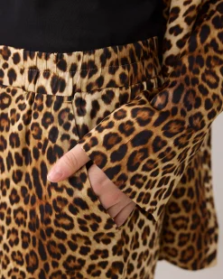 New Puff trousers with panther print Hosen & Jumpsuits
