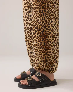 New Puff trousers with panther print Hosen & Jumpsuits