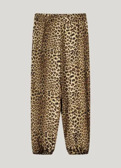 New Puff trousers with panther print Hosen & Jumpsuits