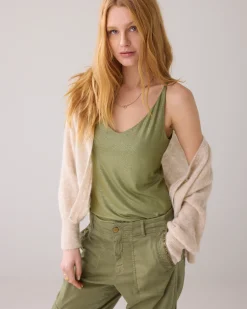 Online Reversible singlet with foil print Oberteile & T-shirts