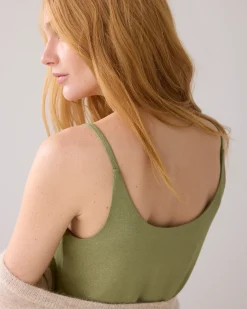 Online Reversible singlet with foil print Oberteile & T-shirts