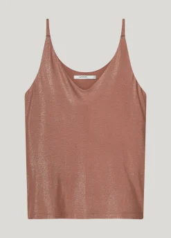 Online Reversible singlet with foil print Oberteile & T-shirts
