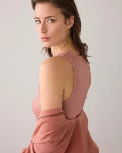 Online Ribbed tank top Oberteile & T-shirts