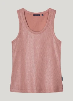 Online Ribbed tank top Oberteile & T-shirts