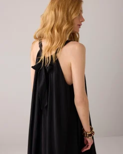 Best Shiny halter dress Kleider