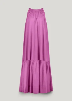 Online Shiny halter dress Kleider