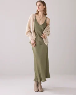 Online Shiny singlet with spaghetti straps Oberteile & T-shirts