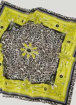 Outlet Shiny square scarf Zubehör