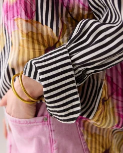 Online Shirt blouse with floral pattern Blusen