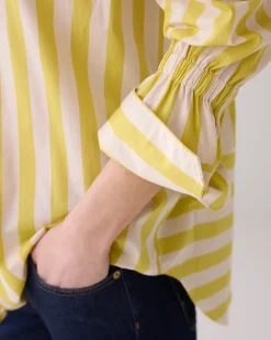 Clearance Shirt blouse with stripe print Blusen