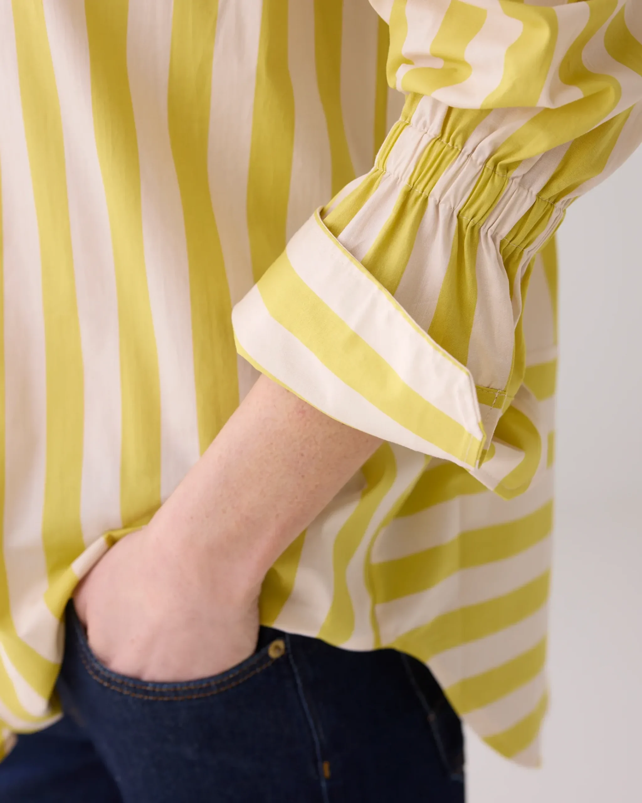 Clearance Shirt blouse with stripe print Blusen