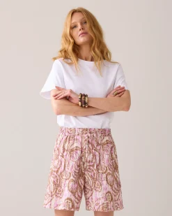 New Short botanical print Shorts