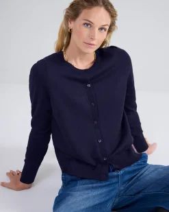 Sale Short cardigan with buttons Basics