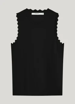 Best Singlet with scalloped details Oberteile & T-shirts