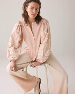 Online Soft denim with wide leg Hosen & Jumpsuits