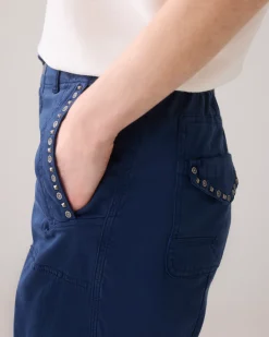 Discount Soft trousers with studs Hosen & Jumpsuits