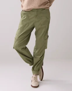 Online Soft trousers with studs Hosen & Jumpsuits