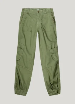 Online Soft trousers with studs Hosen & Jumpsuits