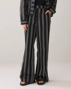 Best Straight leg trousers 100% linen Hosen & Jumpsuits