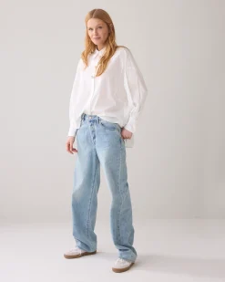 Fashion Straight-leg jeans vintage wash Jeans|Hosen & Jumpsuits
