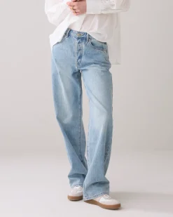 Fashion Straight-leg jeans vintage wash Jeans|Hosen & Jumpsuits