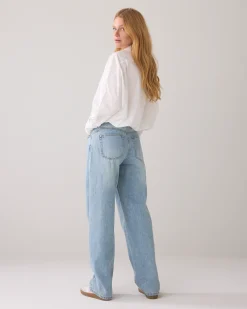 Fashion Straight-leg jeans vintage wash Jeans|Hosen & Jumpsuits