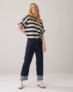 Online Straight-leg jeans with turn-ups Jeans|Hosen & Jumpsuits