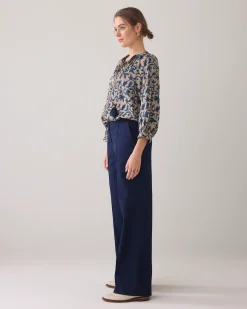 Sale Straight-leg stretch trousers Hosen & Jumpsuits