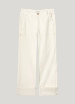 Discount Straight-leg workstyle trousers Hosen & Jumpsuits