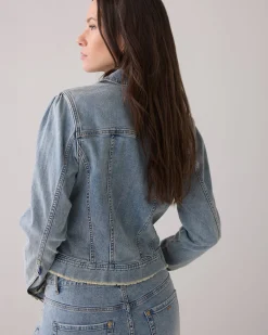 Hot Stretch denim jacket Blazer & Jacken