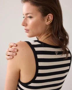 Outlet Striped singlet Oberteile & T-shirts