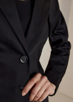 Outlet classic tailored blazer Basics|Blazer & Jacken