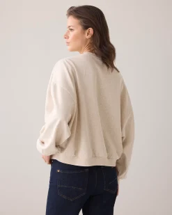 Discount Sweatshirt with floral artwork Pullover & Westen