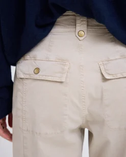 Discount Tapered fit broek twill Basics