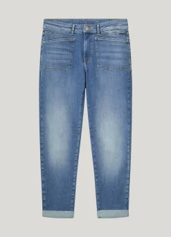 Outlet Tapered stone-wash jeans Jeans|Hosen & Jumpsuits