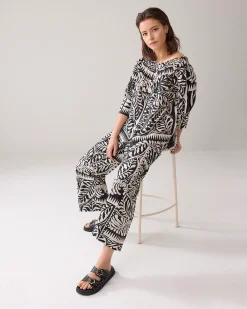 Best 7/8th length two-tone trousers Hosen & Jumpsuits