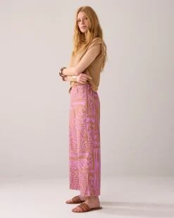 New 7/8th length two-tone trousers Hosen & Jumpsuits