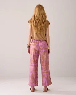 New 7/8th length two-tone trousers Hosen & Jumpsuits