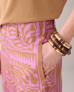 New 7/8th length two-tone trousers Hosen & Jumpsuits