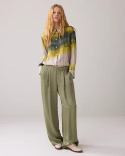 Sale Tie dye shirt blouse made of Ecovero fabric Blusen