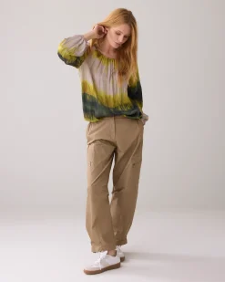 Discount Tie dye top made of Ecovero fabric Oberteile & T-shirts