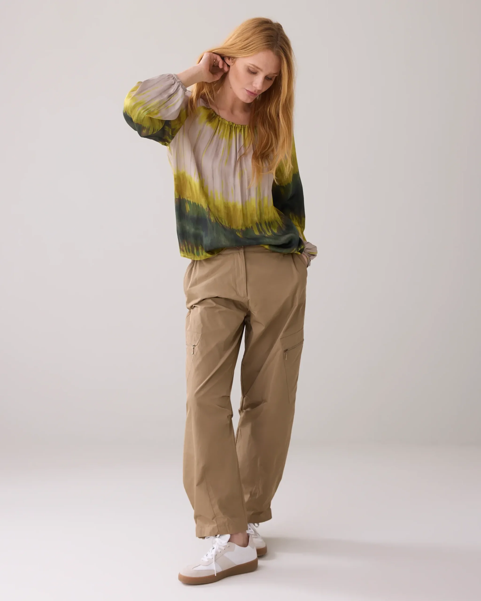 Discount Tie dye top made of Ecovero fabric Oberteile & T-shirts