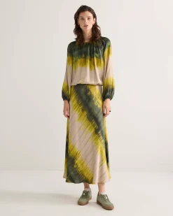 Discount Tie dye top made of Ecovero fabric Oberteile & T-shirts